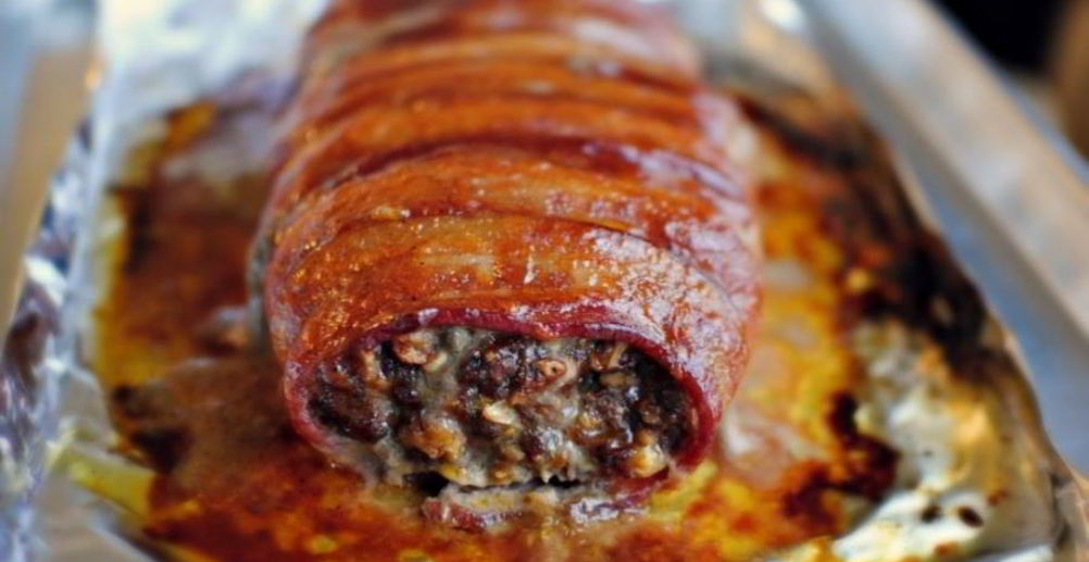 Рецепт мясной рулет в картофельной оболочке