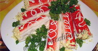 Рецепт Крабовых рулетиков