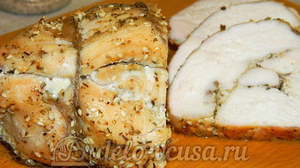 Как приготовить куриный рулет в духовке