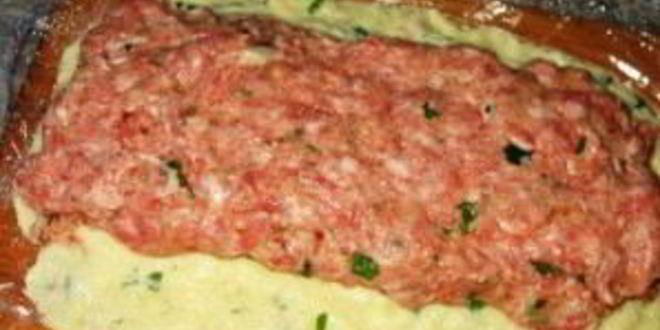 Рецепт мясного рулета в картофельной оболочке