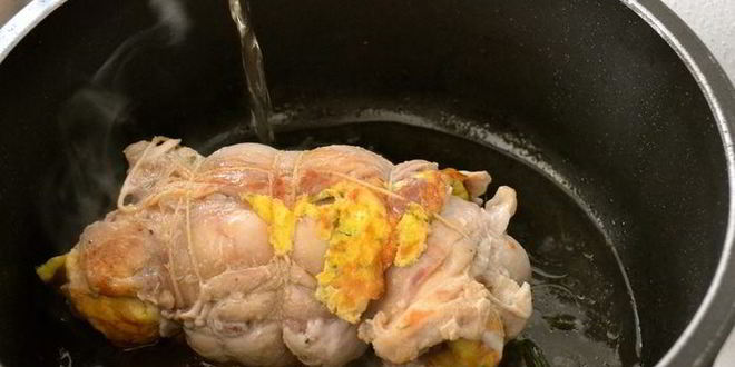 Рецепт рулета из кролика