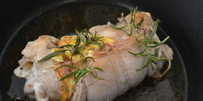 Рецепт рулета из кролика