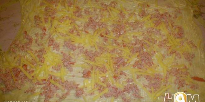 Рецепт рулета из лаваша с икринкой