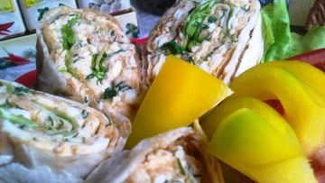 Рецепт Рулета из лаваша с рыбой