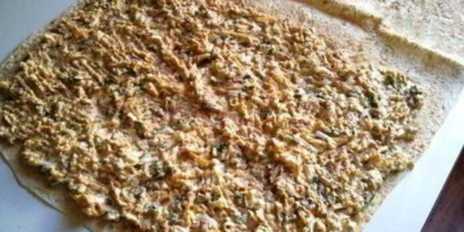 Рецепт рулета из лаваша с рыбой