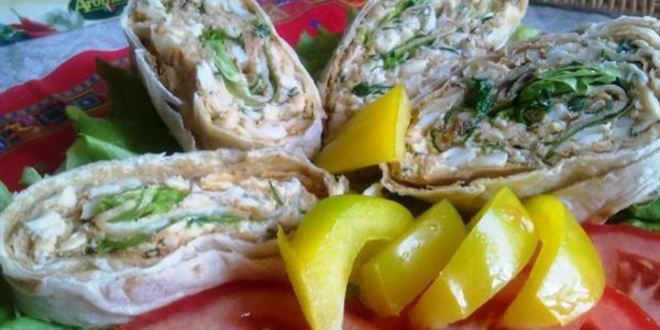 Рецепт рулета из лаваша с рыбой