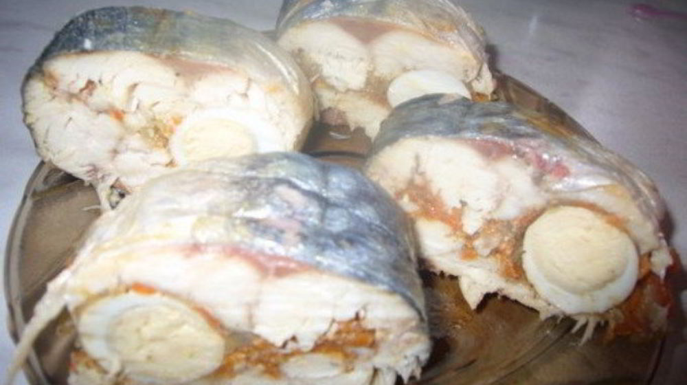 Как приготовить рулет из рыбы с желатином