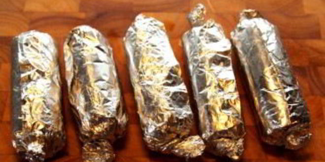 Рецепт рулета куриного в фольге