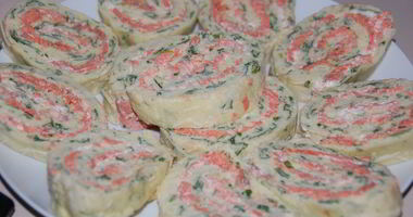 Рецепт Рулета с лососем