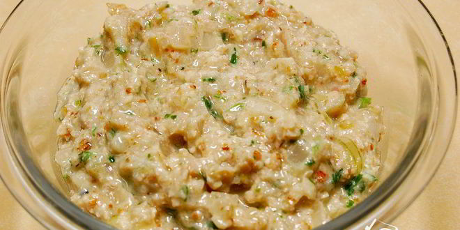 Рецепт рулетиков из баклажанов по-грузински