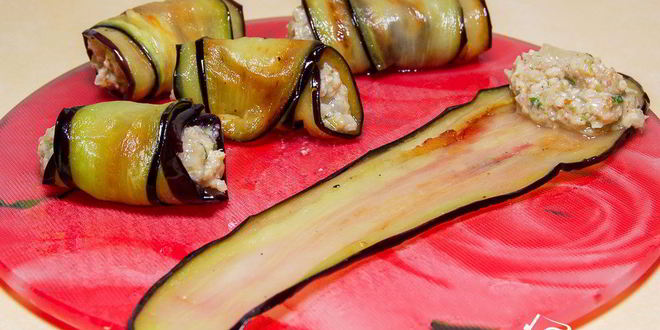 Рецепт рулетиков из баклажанов по-грузински