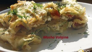 Рецепт Рулетиков из кабачков и помидоров