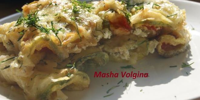 Рецепт рулетиков из кабачков и помидоров