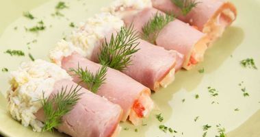 Рецепт Рулетиков из ветчины