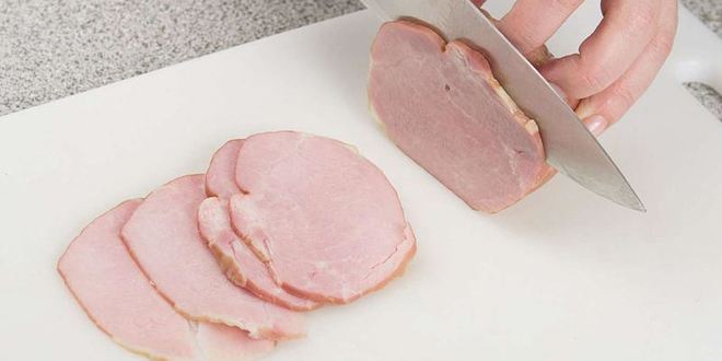 Рецепт рулетиков из ветчины