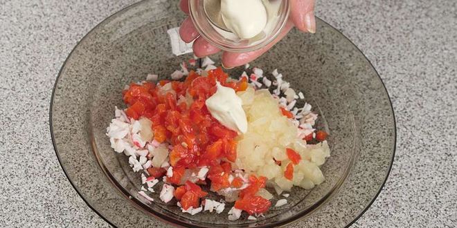 Рецепт рулетиков из ветчины