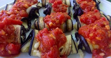 Рецепт Рулетов из баклажанов