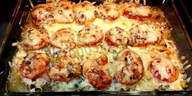 Рецепт рулетов из куриного филе с зеленью и черносливом