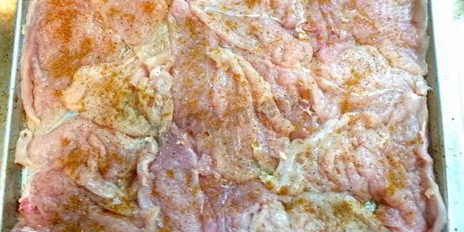 Рецепт рулетов из куриного филе с зеленью и черносливом