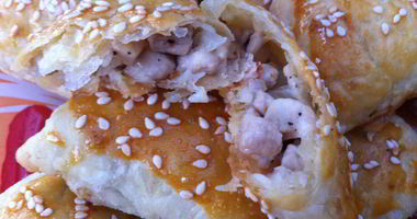 Рецепт Самсы из слоеного теста с курицей
