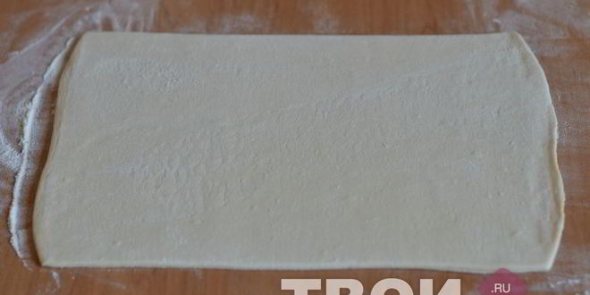 Рецепт самсы из слоеного теста