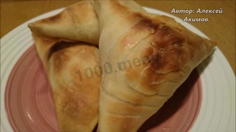 Как приготовить самсу с мясным фаршем тимьяном и чабрецом