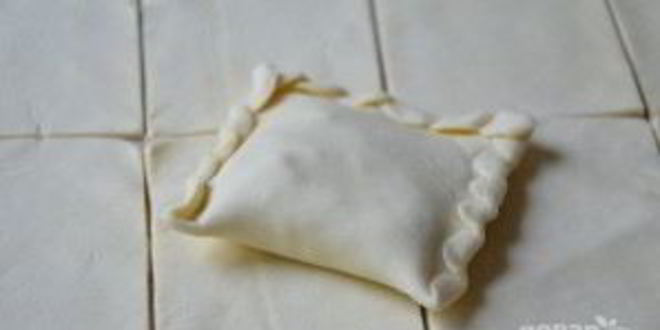 Рецепт самсы с ветчиной и сыром