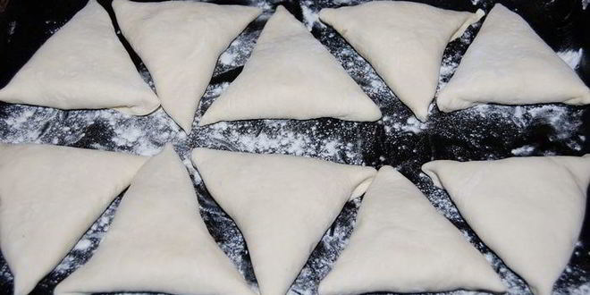 Рецепт самсы слоеной с мясом