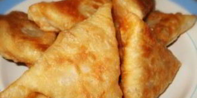 Рецепт слоеной самсы с фаршем