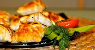 Рецепт Слоеной самсы с курицей