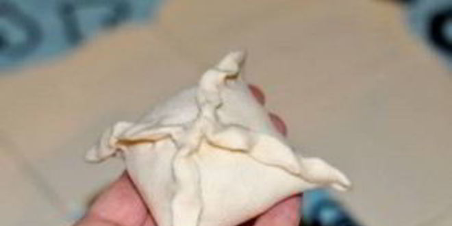 Рецепт слоеной самсы с курицей