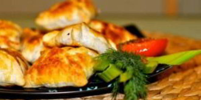 Рецепт слоеной самсы с курицей