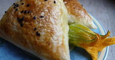 Рецепт Слоеной самсы с тыквой