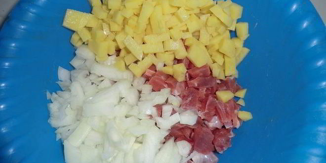 Рецепт слоеной самсы