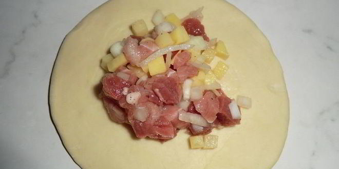 Рецепт слоеной самсы