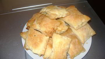 Рецепт Вкусной слоеной самсы