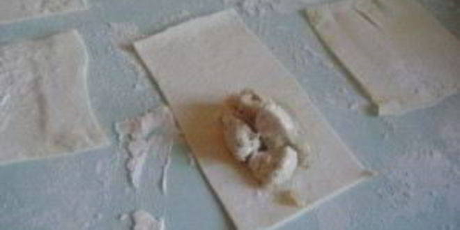 Рецепт вкусной слоеной самсы