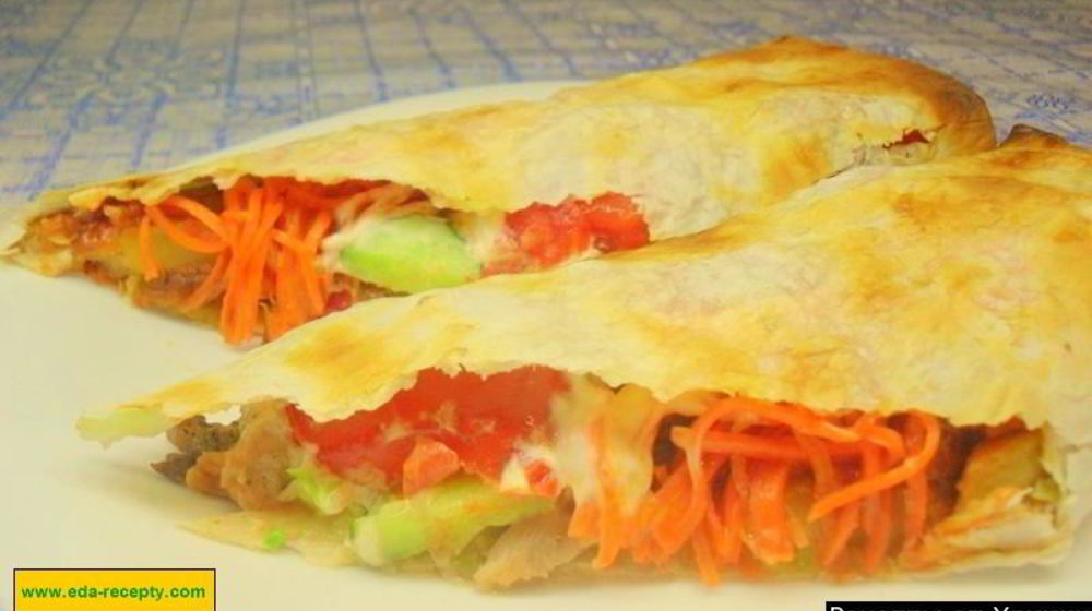 Как приготовить домашнюю шаурму в лаваше