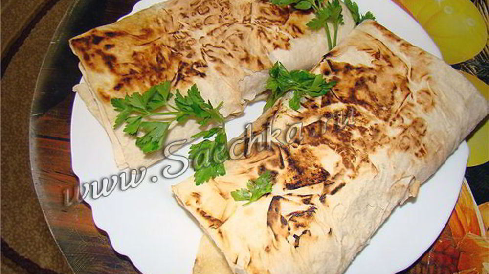 Как приготовить мясо в лаваше