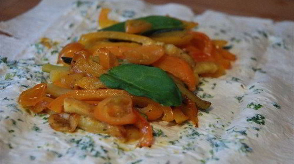 Как приготовить овощную шаурму с чесночным соусом