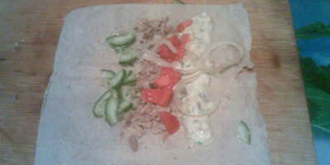 Рецепт шаурмы холостяка