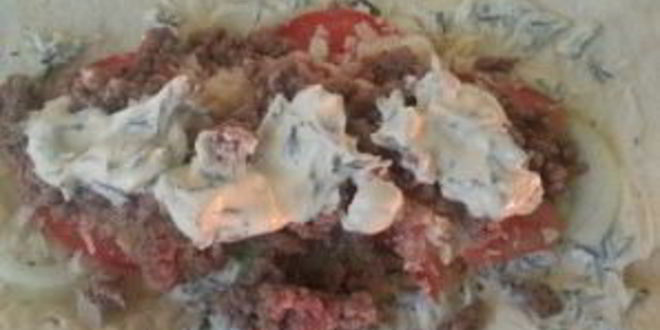 Рецепт шаурмы по-домашнему с фаршем