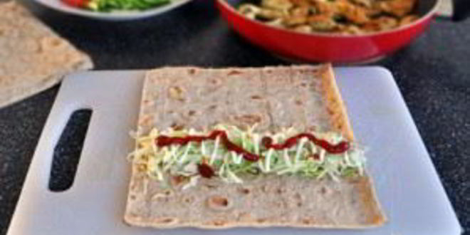 Рецепт шаурмы с капустой и курицей