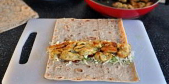 Рецепт шаурмы с капустой и курицей