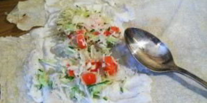 Рецепт шаурмы с копченой курицей