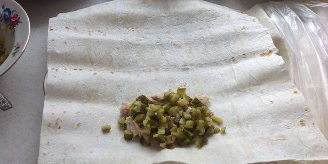 Рецепт шаурмы с курицей в лаваше