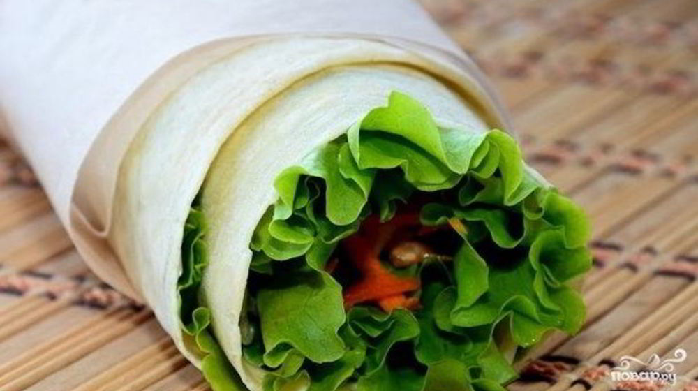 Как приготовить шаурму с морковью