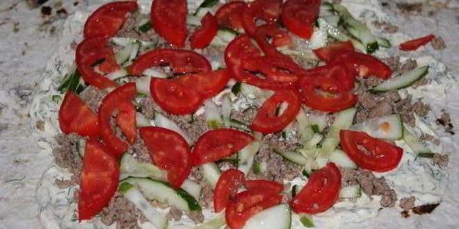 Рецепт шавермы с фаршем