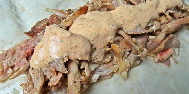 Рецепт шавермы с запеченной курицей и майонезным соусом