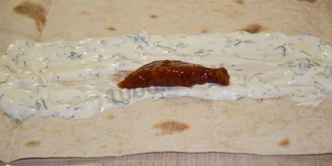 Рецепт шавермы в лаваше с курицей